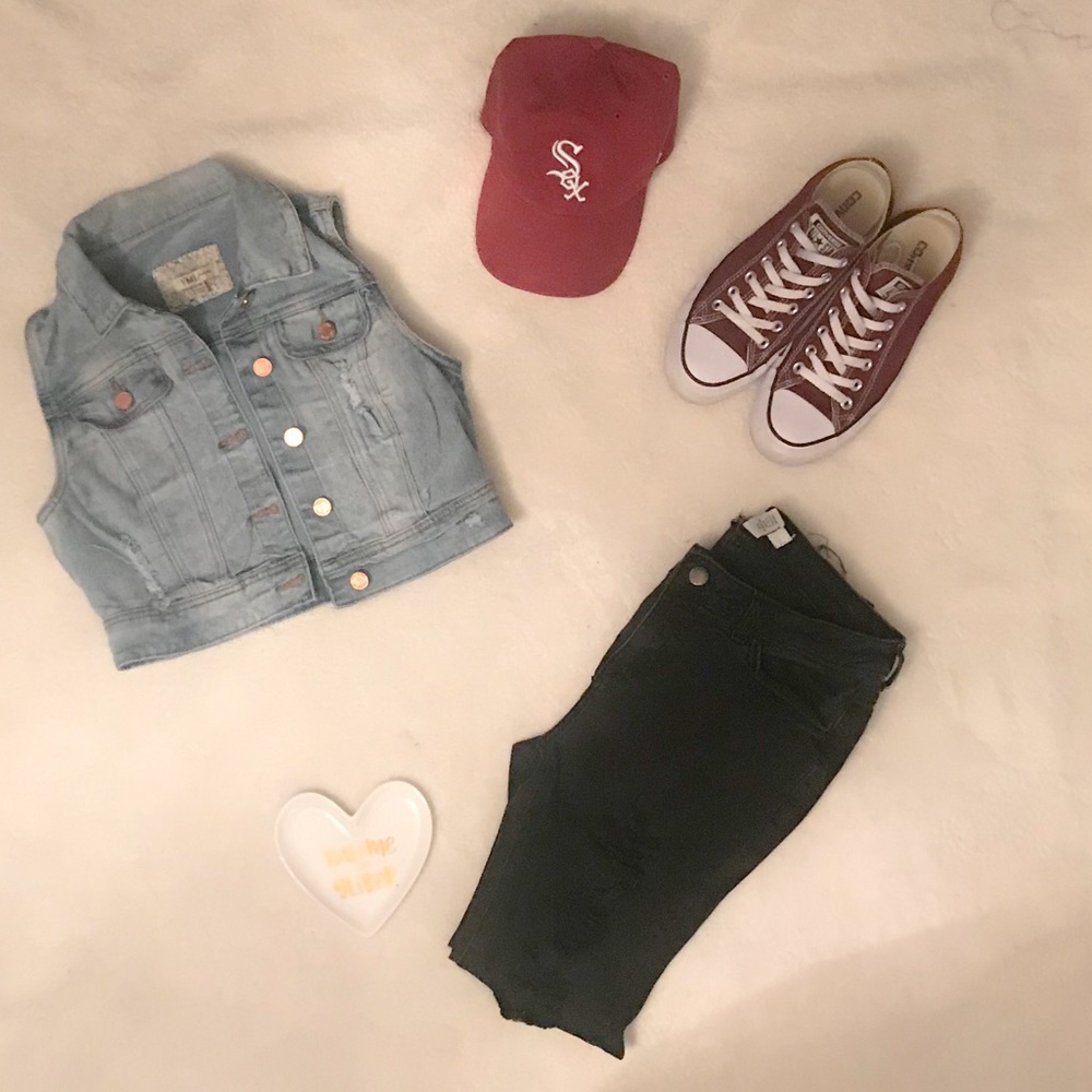 YMI jean vest
